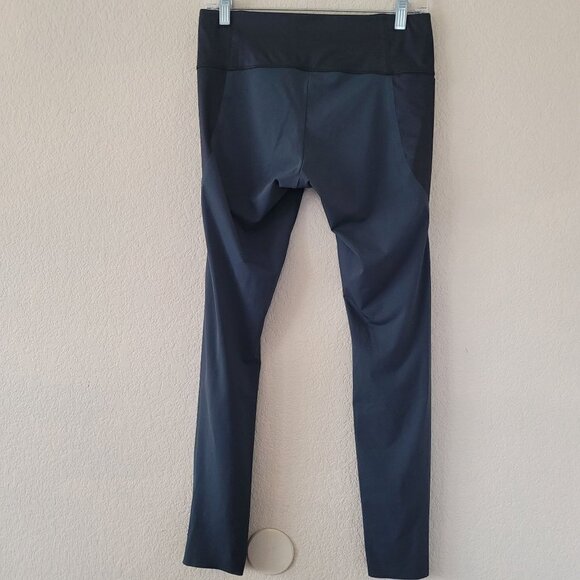 Aday Womens Throw and Roll Legging Size Small Dark Wash Stretchy - Picture 5 of 6